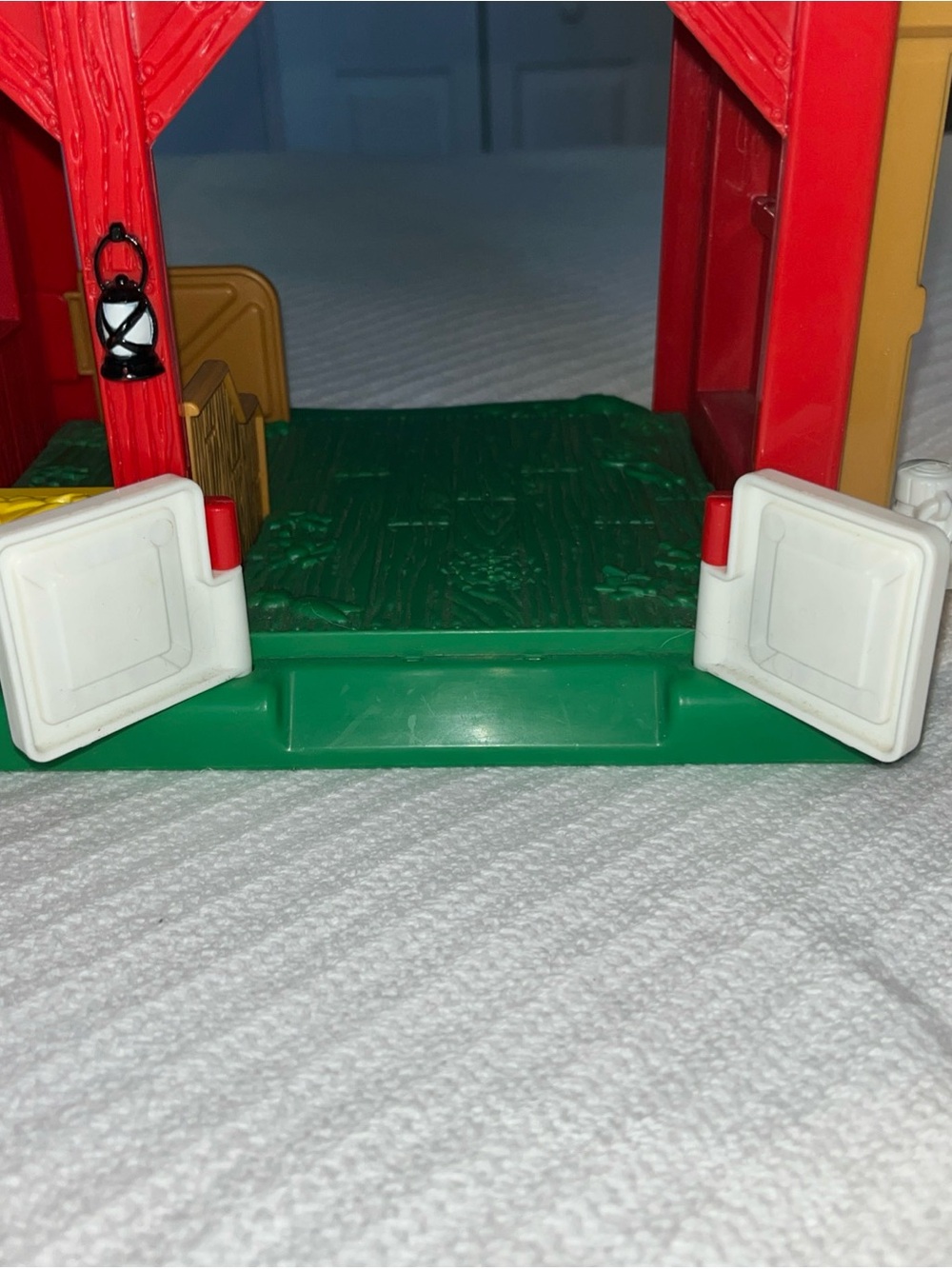 Fisher-Price Red & White Farm Barn Playset with Animal Figures - Picture 5 of 14